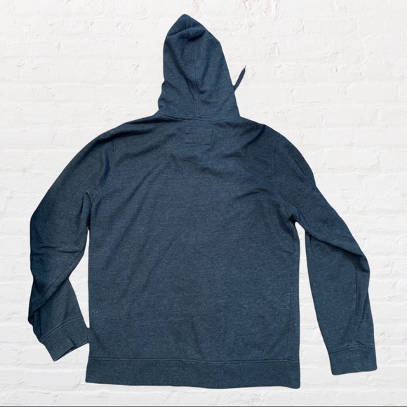 Well worn Hurley zip up sweater for men size Large (L) - Picture 2 of 7